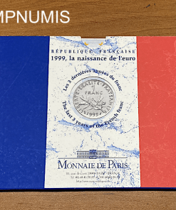 ,MONNAIE,FRANCAISE,SERIE,BU,1999,FRANC,