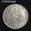 ,MONNAIE,CHILI,1,PESO,ARGENT,1855,SANTIAGO,