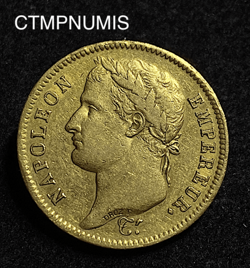 ,REPUBLIQUE,40,FRANCS,OR,NAPOLEON,EMPEREUR,1808,