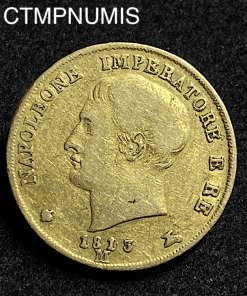 ,MONNAIE,ITALIE,20,LIRE,OR,NAPOLEON,1813,MILAN,