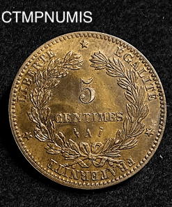 ,MONNAIE,5,CENTIMES,CERES,1885,