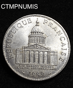 ,100,FRANCS,PANTHEON,ARGENT,1989,