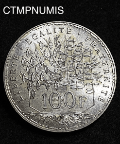 ,100,FRANCS,PANTHEON,ARGENT,1989,