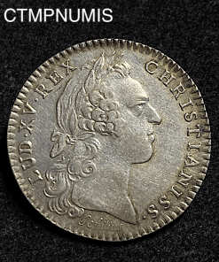 ,JETON,ARGENT,LOUIS,XV,TRESOR,ROYAL,1758,