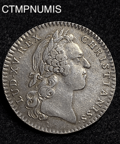 ,JETON,ARGENT,LOUIS,XV,EXTRAORDINAIRE,DES,GUERRES,1762,