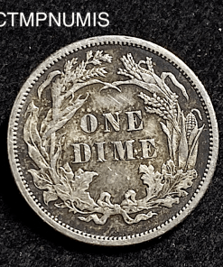 ,MONNAIE,ETATS,UNIS,1,DIME,ONE,1889,ARGENT,