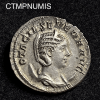 ,MONNAIE,ROMAINE,EMPIRE,OTACILIE,ANTONINIEN,ARGENT,HIPPOPOTAME,