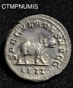 ,MONNAIE,ROMAINE,EMPIRE,OTACILIE,ANTONINIEN,ARGENT,HIPPOPOTAME,