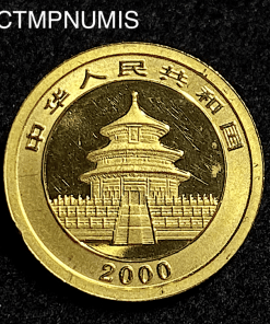 ,MONNAIE,CHINE,10,YUAN,OR,1/10,ONCE,PUR,PANDA,