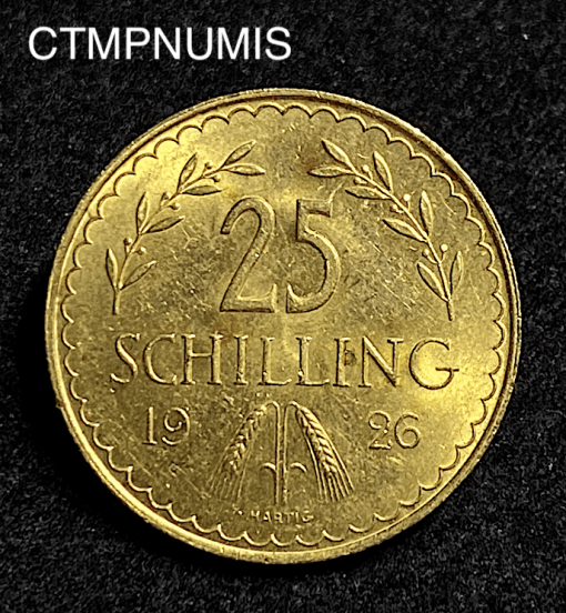 ,MONNAIE,AUTRICHE,25,SCHILLING,OR,1926,