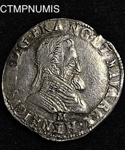 ,MONNAIE,ROYALE,HENRI,IV,1/2,FRANC,ARGENT,1604,M,TOULOUSE,