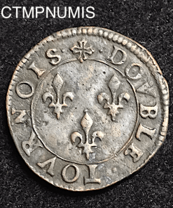 ,MONNAIE,ROYALE,HENRI,III,DOUBLE,TOURNOIS,M,TOULOUSE,