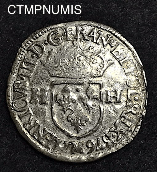 ,MONNAIE,ROYALE,HENRI,III,DOUZAIN,1576,M,TOULOUSE,