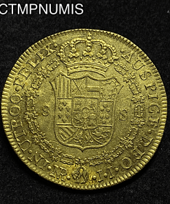 ,COLOMBIE,8,ESCUDOS,OR,NUEVO,REINO,1783,