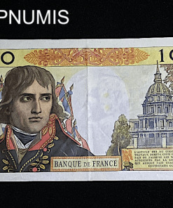 ,BILLET,100,NF,BONAPARTE,5,4,1962,