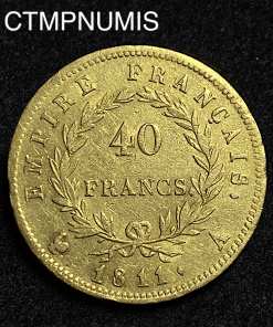 ,MONNAIE,40,FRANCS,OR,NAPOLEON,1811,