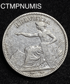 ,MONNAIE,SUISSE,1,FRANC.ARGENT,1850,A,