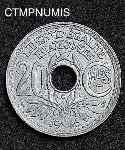 ,MONNAIE,20,CENTIMES,LINDAUER,1945,C,