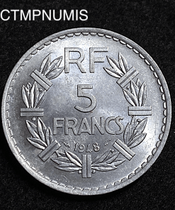 ,MONNAIE,5,FRANCS,ALU,LAVRILLIER,1948,