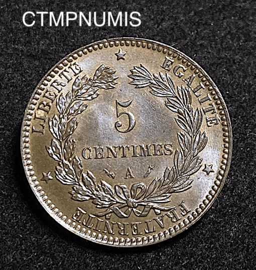 ,MONNAIE,5,CENTIMES,CERES,1896,