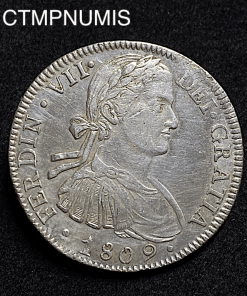 ,MONNAIE,MEXIQUE,8,REALES,ARGENT,1809,MEXICO,