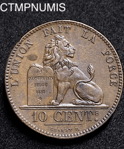 ,MONNAIE,BELGIQUE,10,CENTIMES,1848,