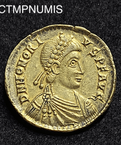 ,MONNAIE,EMPIRE,ROMAINE,SOLIDUS,OR,HONORIUS,RAVENNE,