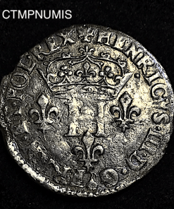 ,MONNAIE,ROYALE,HENRI,III,DOUBLE,SOL,PARISIS,1578,M,TOULOUSE,
