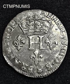 ,MONNAIE,ROYALE,HENRI,III,DOUBLE,SOL,1584,M,TOULOUSE,