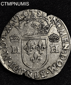 ,MONNAIE,ROYALE,HENRI,III,TESTON,1576,M,TOULOUSE,