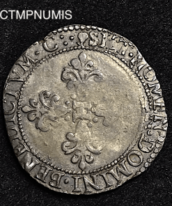 ,MONNAIE,ROYALE,HENRI,III,1/2,FRANCS,1577,M,TOULOUSE,