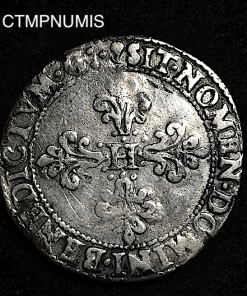 ,MONNAIE,ROYALE,HENRI,III,1/2,FRANC,ARGENT,1578,M,TOULOUSE,
