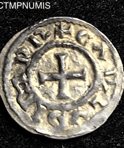 ,MONNAIE,CAROLINGIEN,OBOLE,CHARLES,ARGENT,TOULOUSE,