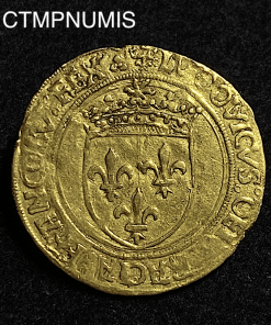 ,MONNAIE,ROYALE,LOUIS,XII,ECU,OR,SOLEIL,LYON,