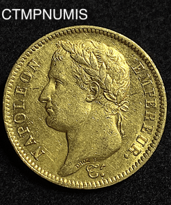 ,MONNAIE,EMPIRE,40,FRANCS,OR,NAPOLEON,I°,1812,