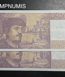 ,BILLET,20,FRANCS,DEBUSSY,1980,NEUF,