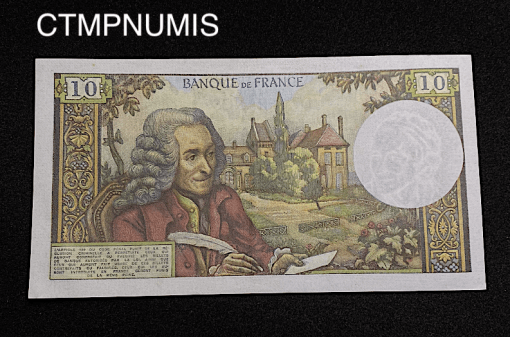 ,BILLET,10,FRANCS,VOLTAIRE,1963,NEUF,