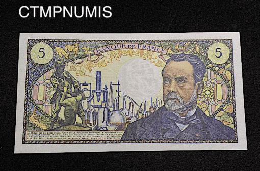 ,BILLET,5,FRANCS,PASTEUR,1970,NEUF,