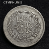 ,MONNAIE,TUNISIE,2,PIASTRES,ARGENT,1290,