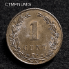 ,MONNAIE,PAYS,BAS,1,CENT,1884,