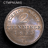 ,MONNAIE,ALLEMAGNE,PRUSSE,2,PFENNIG,1855,