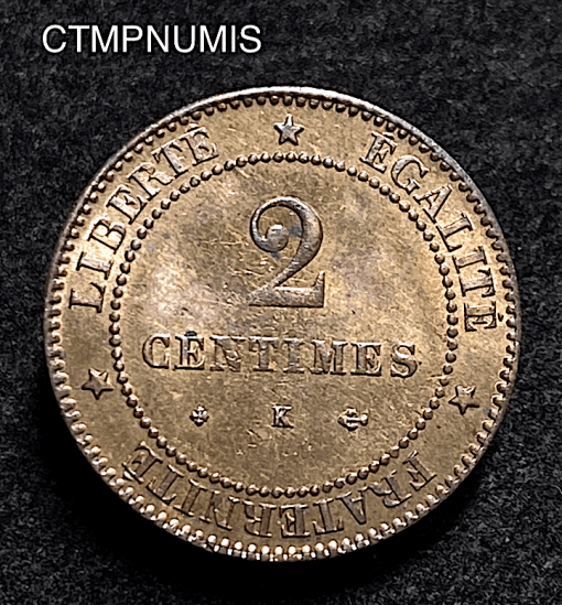 ,MONNAIE,2,CENTIMES,CERES,1878,K,BORDEAUX,
