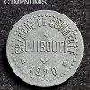 ,MONNAIE,COLONIE,DJIBOUTI,10,CENTIMES,ZINC,1920,
