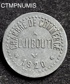 ,MONNAIE,COLONIE,DJIBOUTI,10,CENTIMES,ZINC,1920,