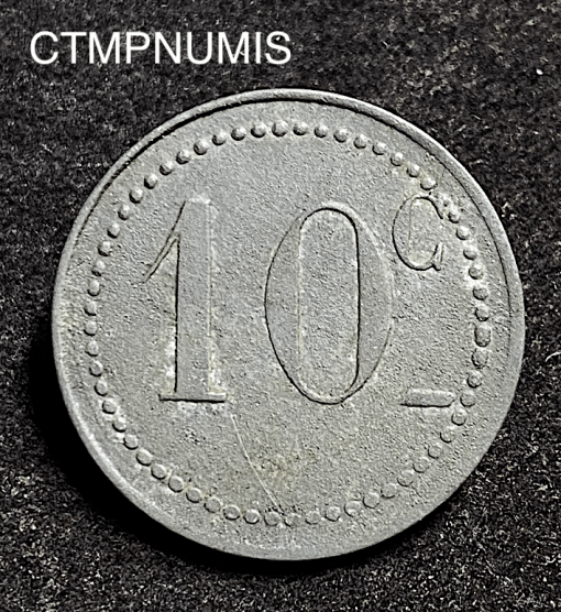 ,MONNAIE,COLONIE,DJIBOUTI,10,CENTIMES,ZINC,1920,