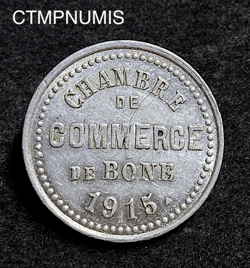 ,MONNAIE,COLONIE,ALGERIE,5,CENTIMES,1915,BONE,