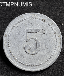 ,MONNAIE,COLONIE,ALGERIE,5,CENTIMES,BERTINO,ZERALDA,