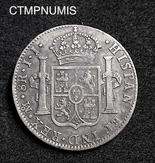 ,MONNAIE,MEXIQUE,8,REALES,ARGENT,1821,