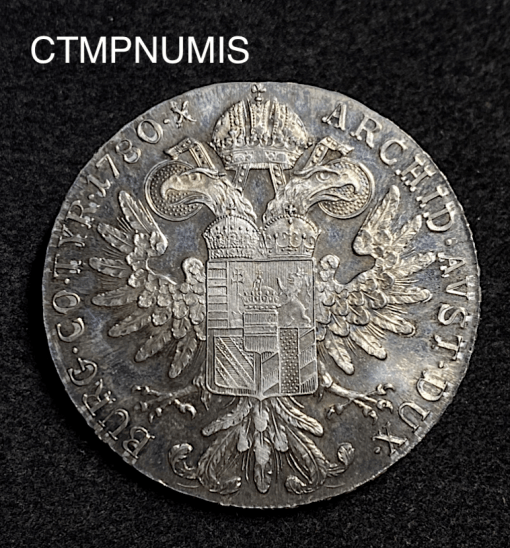 ,MONNAIE,AUTRICHE,THALER,ARGENT,1780,