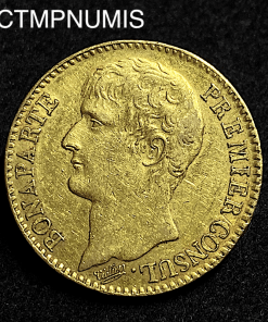 ,MONNAIE,CONSULAT,40,FRANCS,OR,NAPOLEON,CONSUL,AN,12,